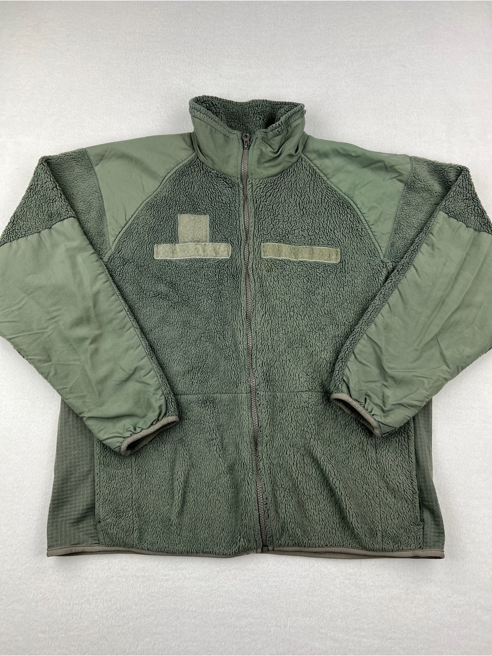 US Army Gen III Level 3 ECWCS Cold Weather Fleece Zip Jacket Foliage Green Sz M